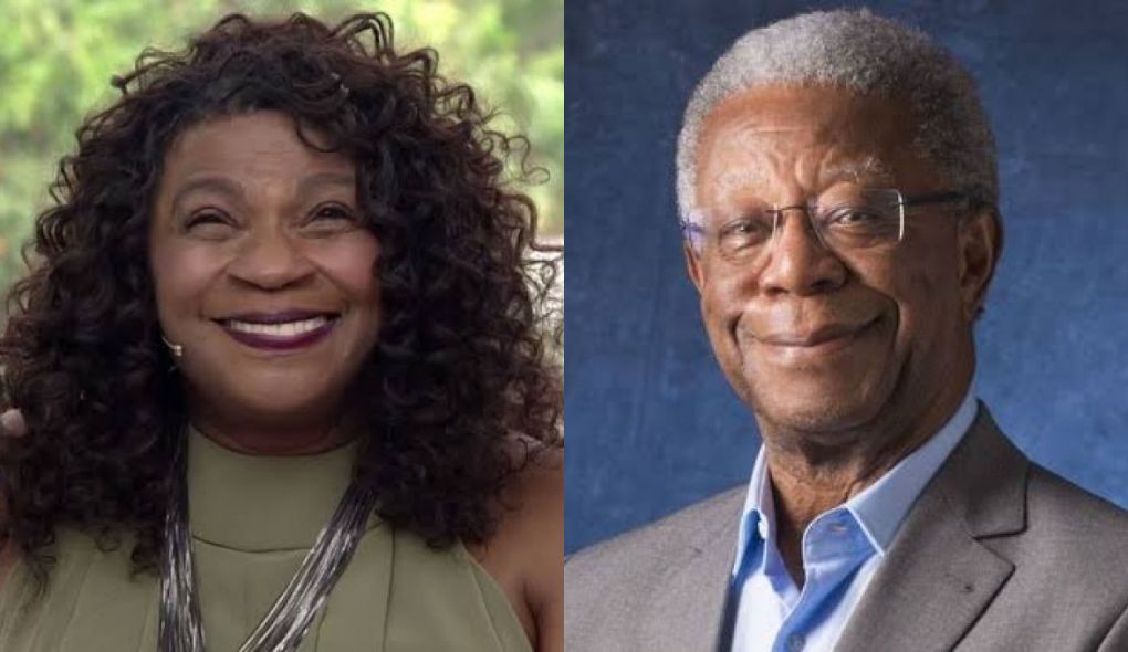 Zezé Motta e Milton Gonçalves