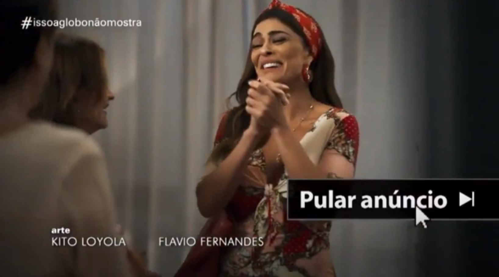A Dona do Pedaço foi alvo de piada no Fantástico (Reprodução / Globo)