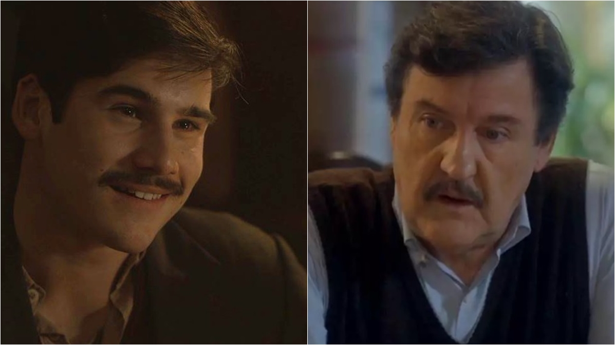 Alfredo e Júlio selam a paz dentro de casa (TV Globo)