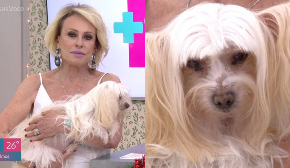 Ana Maria Braga e Cristal no Mais Você