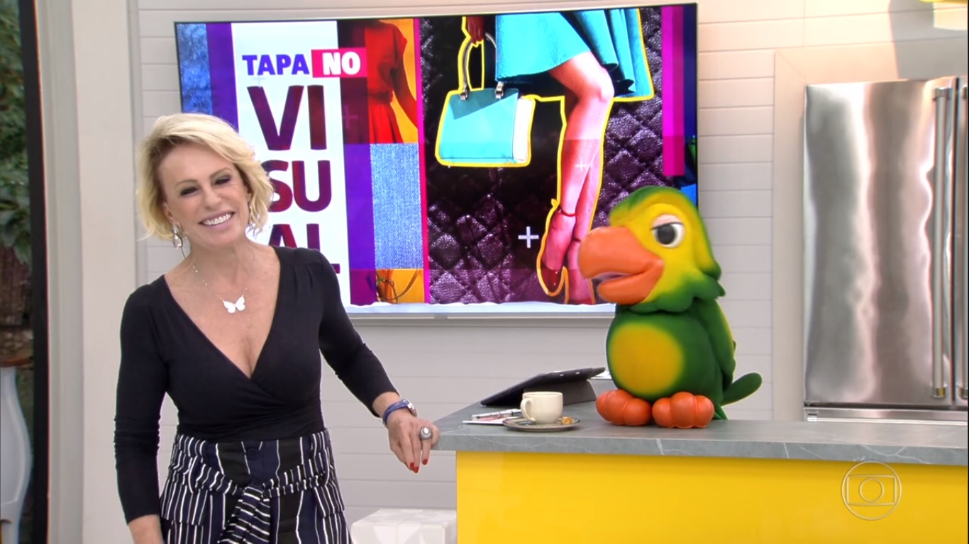 Ana Maria Braga e Louro José no Mais Você