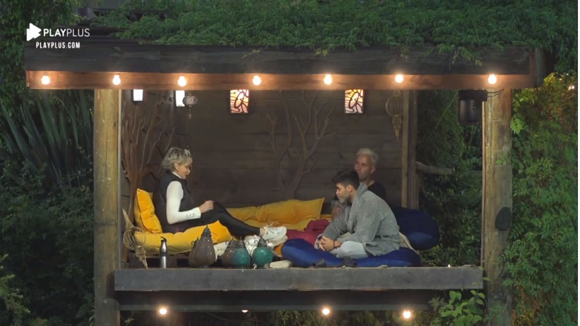 Andréa, Guilherme, Netto e Viny em A Fazenda 11