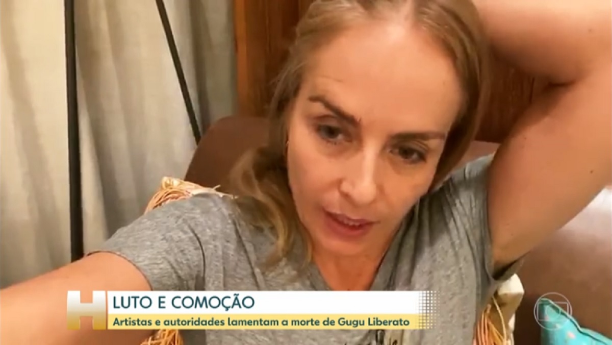 Angélica fala sobre Gugu no JH