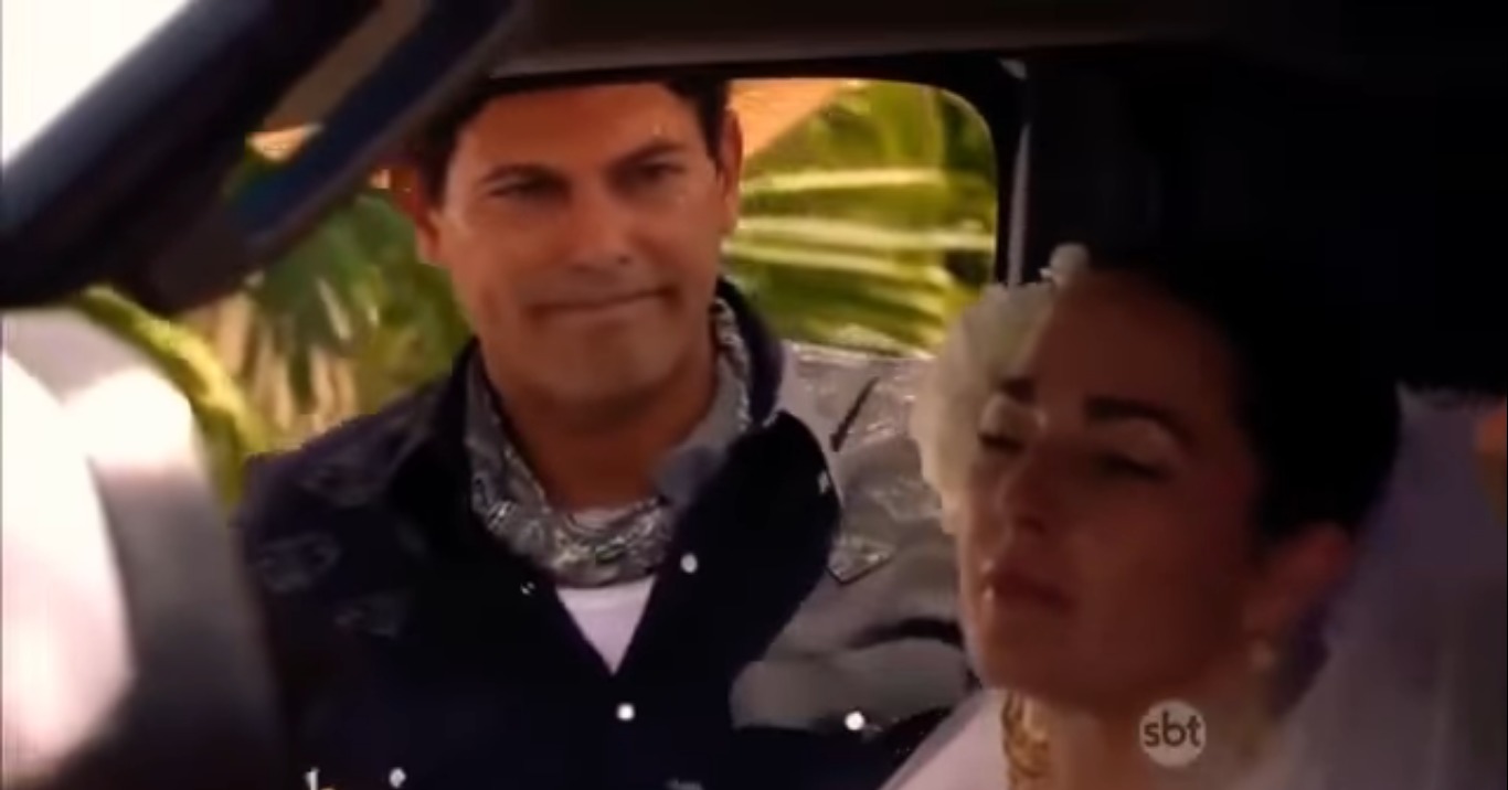 Francisco Gattorno e Eugenia Cauduro como Bráulio e Dolores em Abismo de Paixão (Reprodução / YouTube)