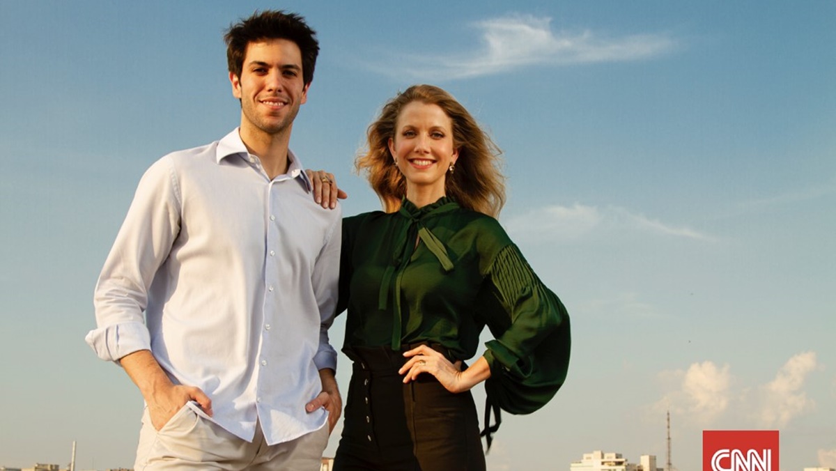 Caio Coppolla e Gabriela Prioli são contratados pela CNN Brasil (Divulgação: Spoksman)