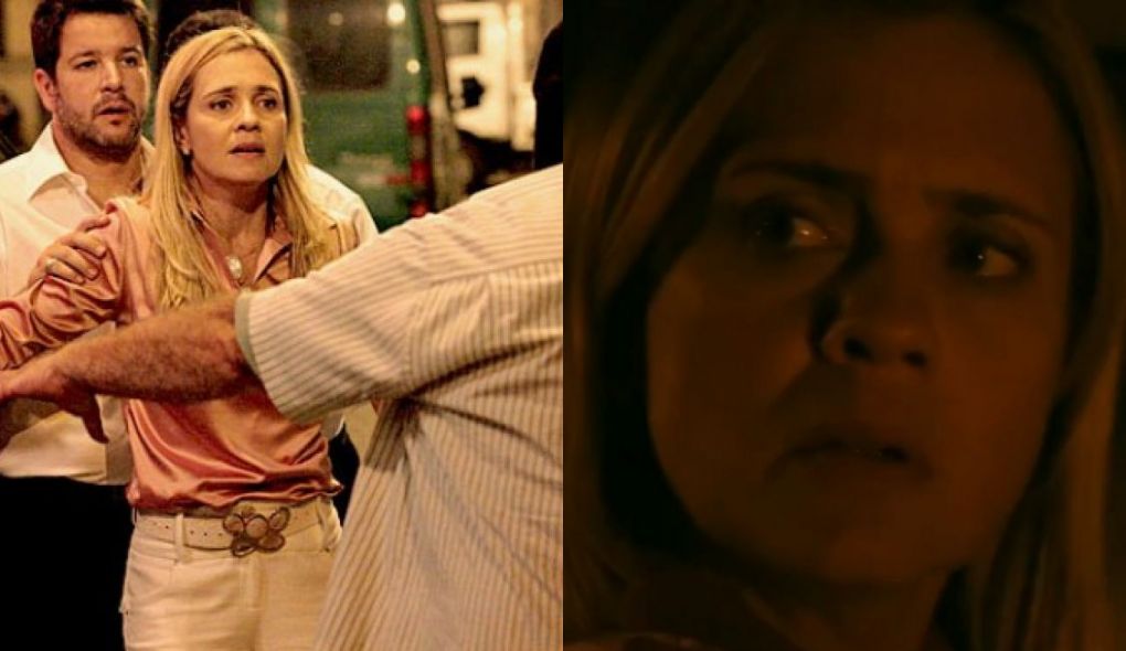 Carminha (Adriana Esteves) e Tufão (Murilo Benício) de Avenida Brasil