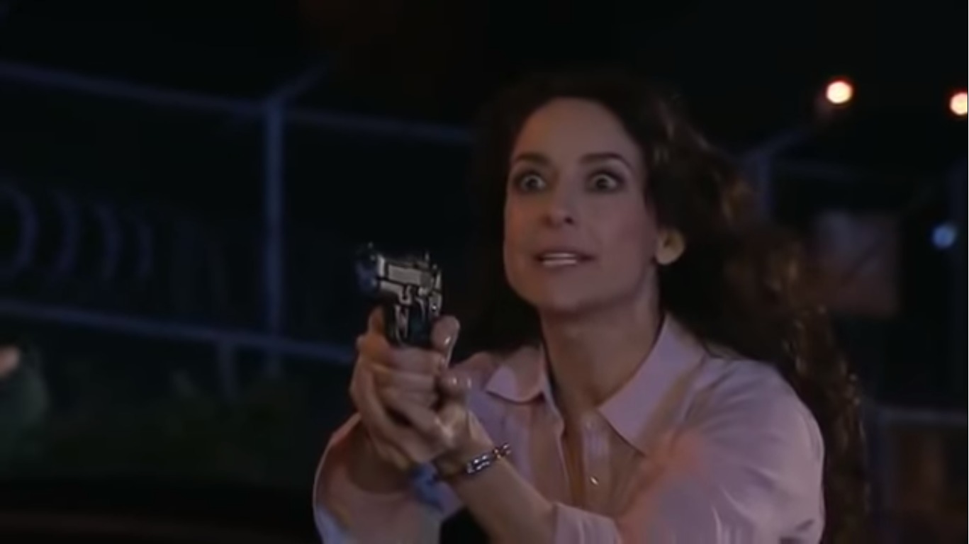 Susana González como Cíntia em A Que Não Podia Amar (Reprodução / YouTube)