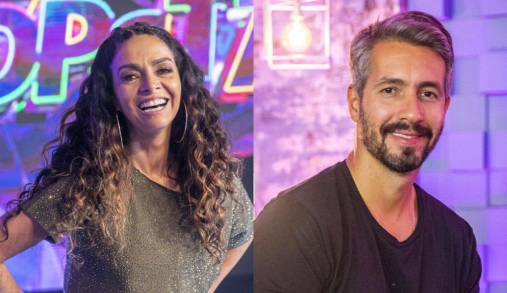 Claudia Ohana e Danilo Vieira, participantes do PopStar