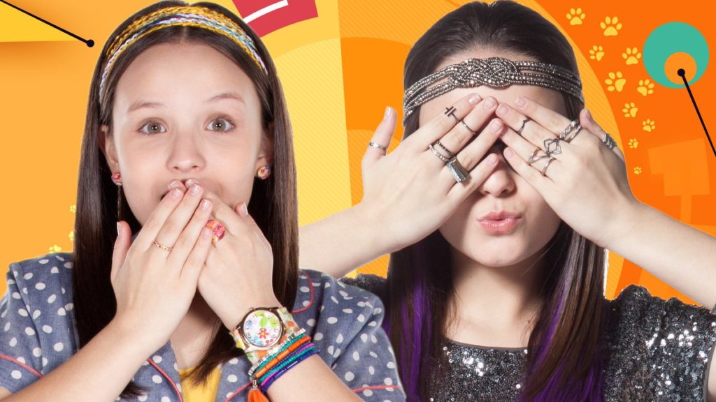 Larissa Manoela como as gêmeas de Cúmplices de um Resgate (Divulgação / SBT)