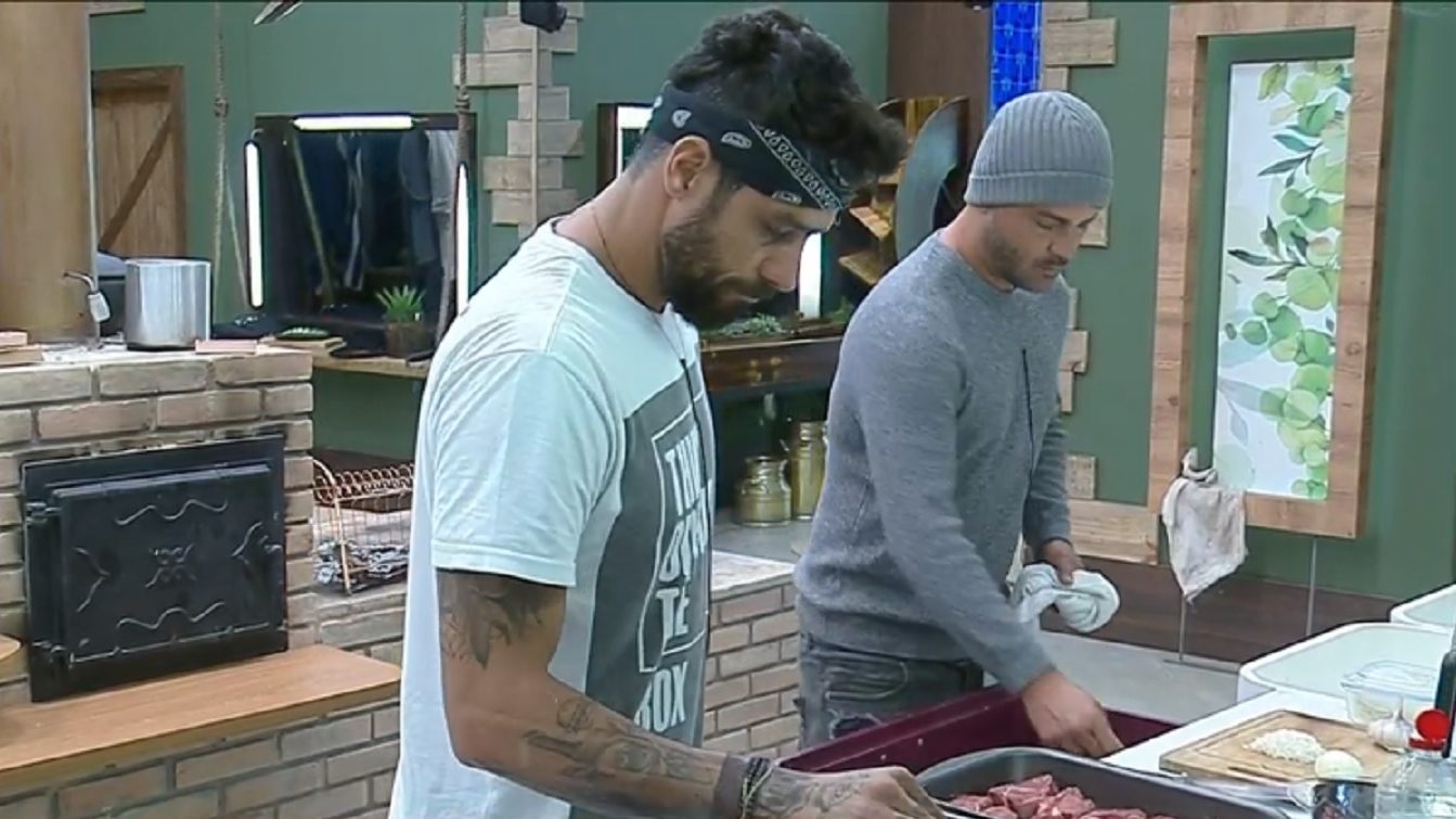 Diego Grossi e Rodrigo Phavanello em A Fazenda 11