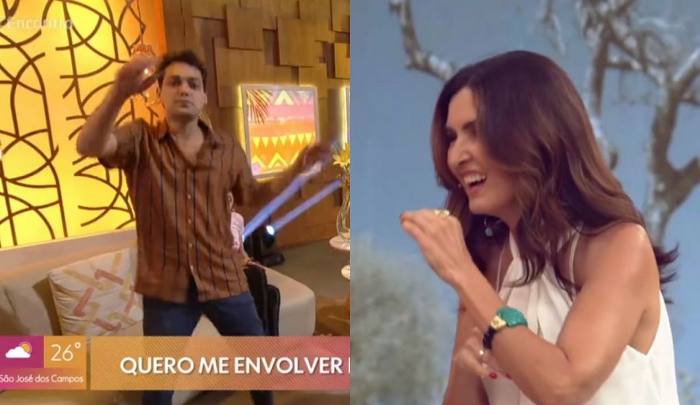 Eduardo Sterblitch no Encontro com Fátima Bernardes