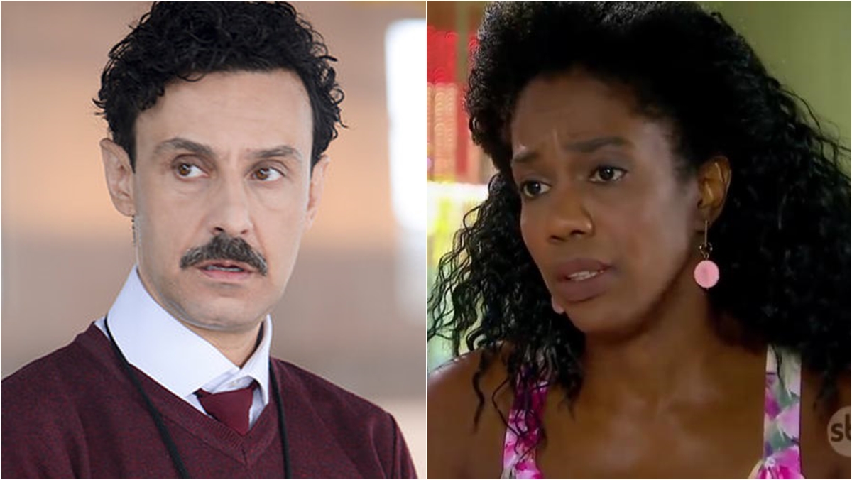 Gleyce e Lindomar temem por emprego (Divulgação: SBT)