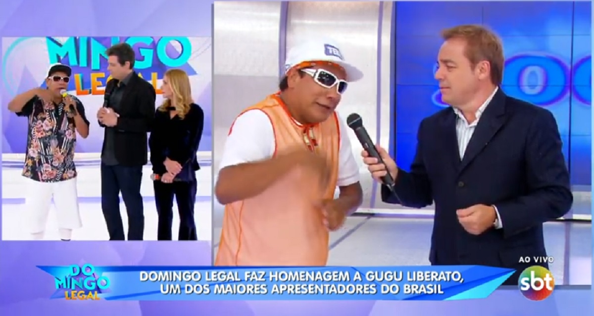 Domingo Legal homenageia Gugu