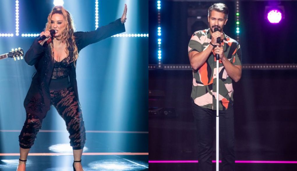 Helga Nemetik e Danilo Vieira no PopStar