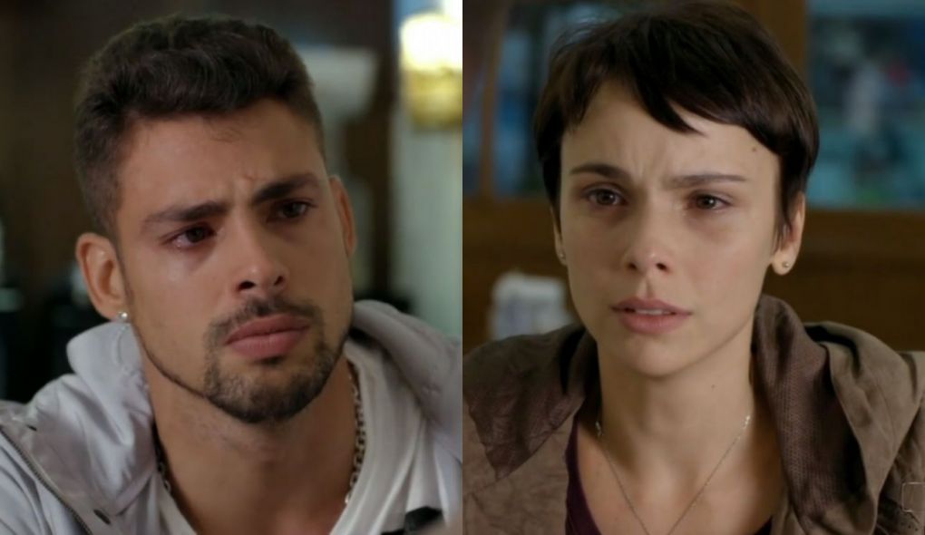 Jorginho (Cauã Reymond) e Nina (Débora Falabella) de Avenida Brasil