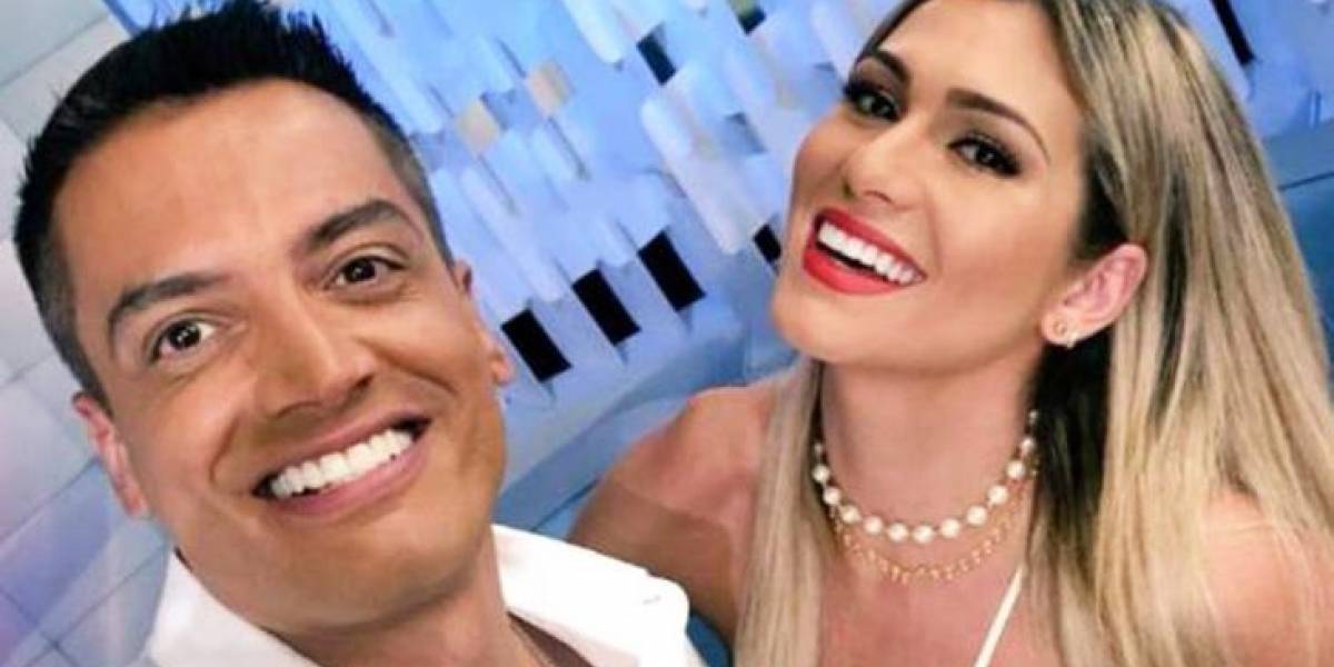 Leo Dias e Lívia Andrade são colegas no Fofocalizando (Divulgação / SBT)