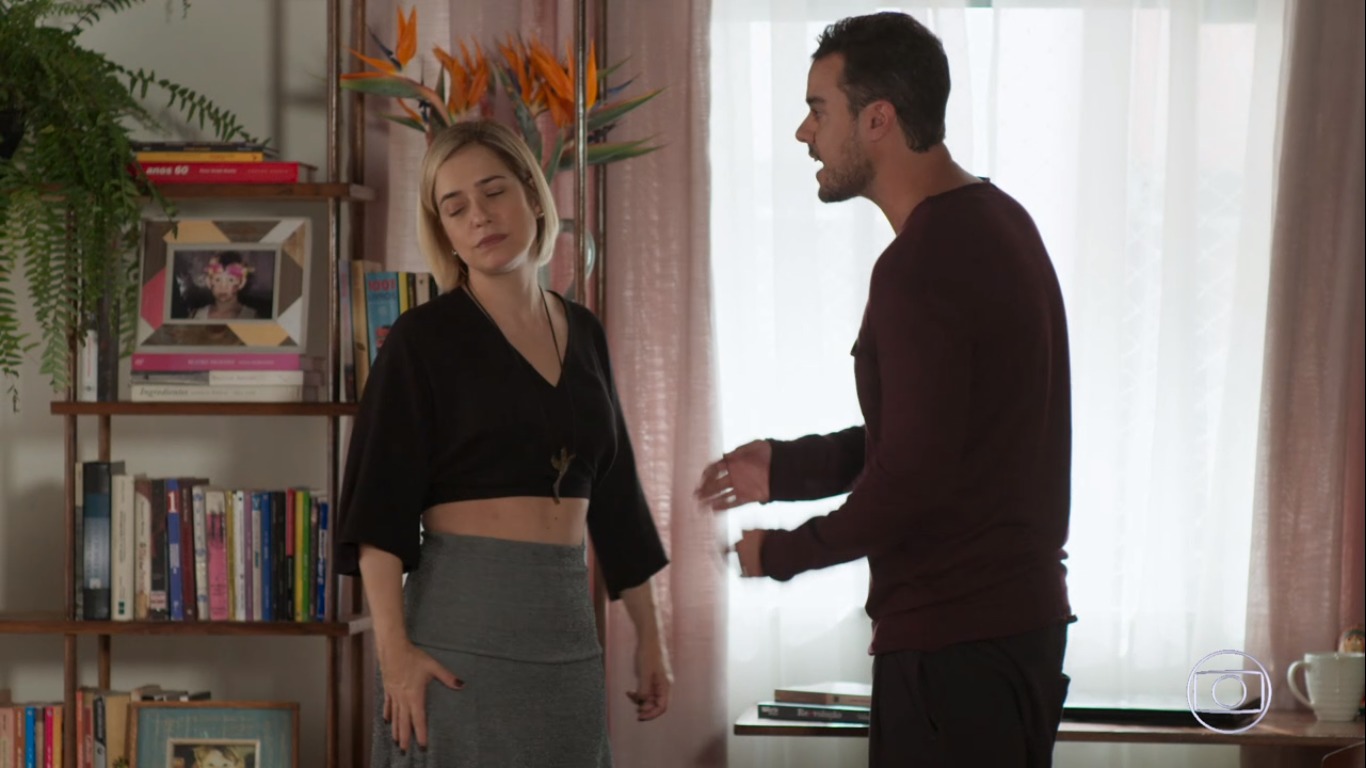 Paloma Duarte e Joaquim Lopes como Lígia e Joaquim em Malhação: Toda Forma de Amar (Reprodução / GloboPlay)