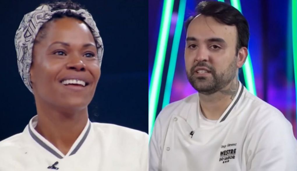 Lili Almeida e Diego Gimenez, eliminados do Mestre do Sabor