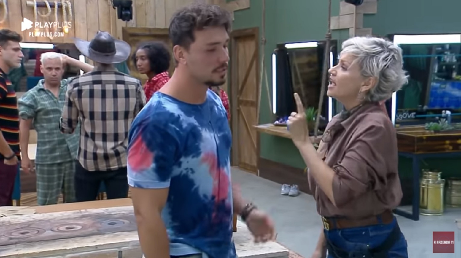 Lucas e Andréa em A Fazenda 11
