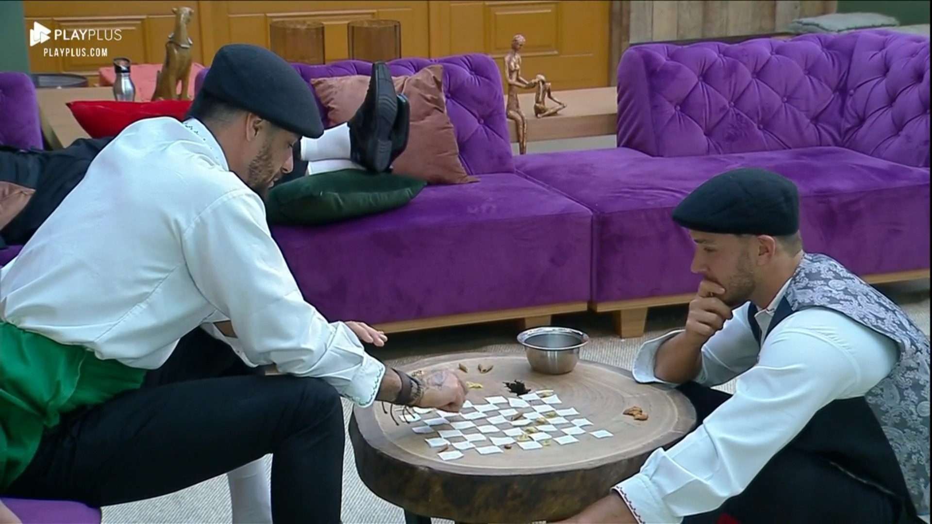 Diego Grossi e Lucas Viana em A Fazenda 11