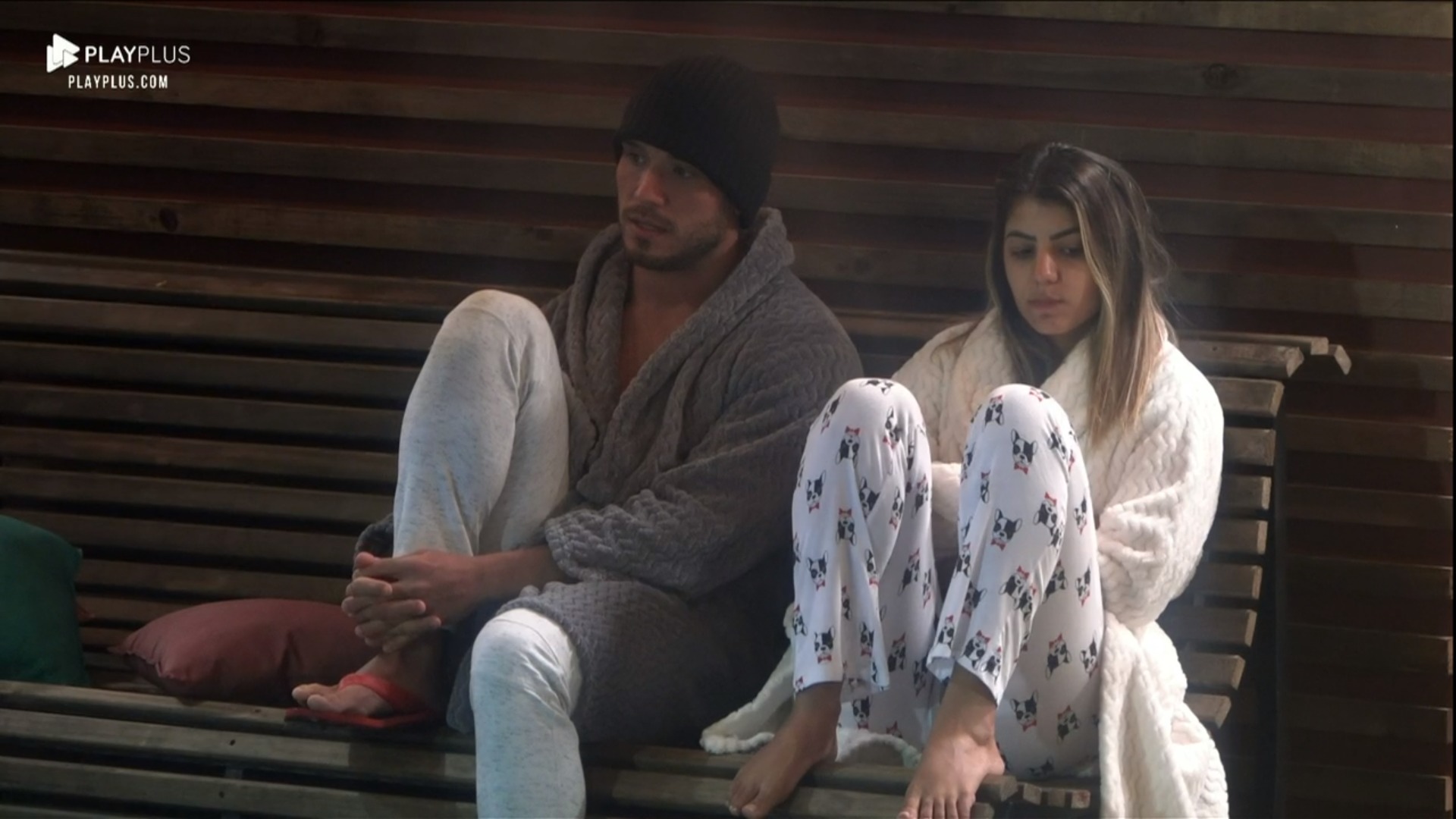 Lucas Viana e Hariany Almeida em A Fazenda 11
