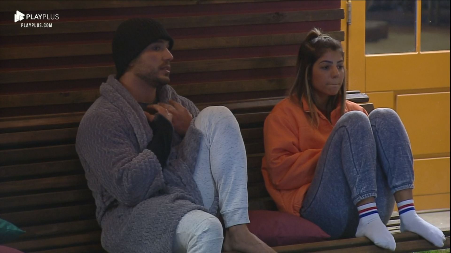 Lucas Viana e Hariany Almeida em A Fazenda 11