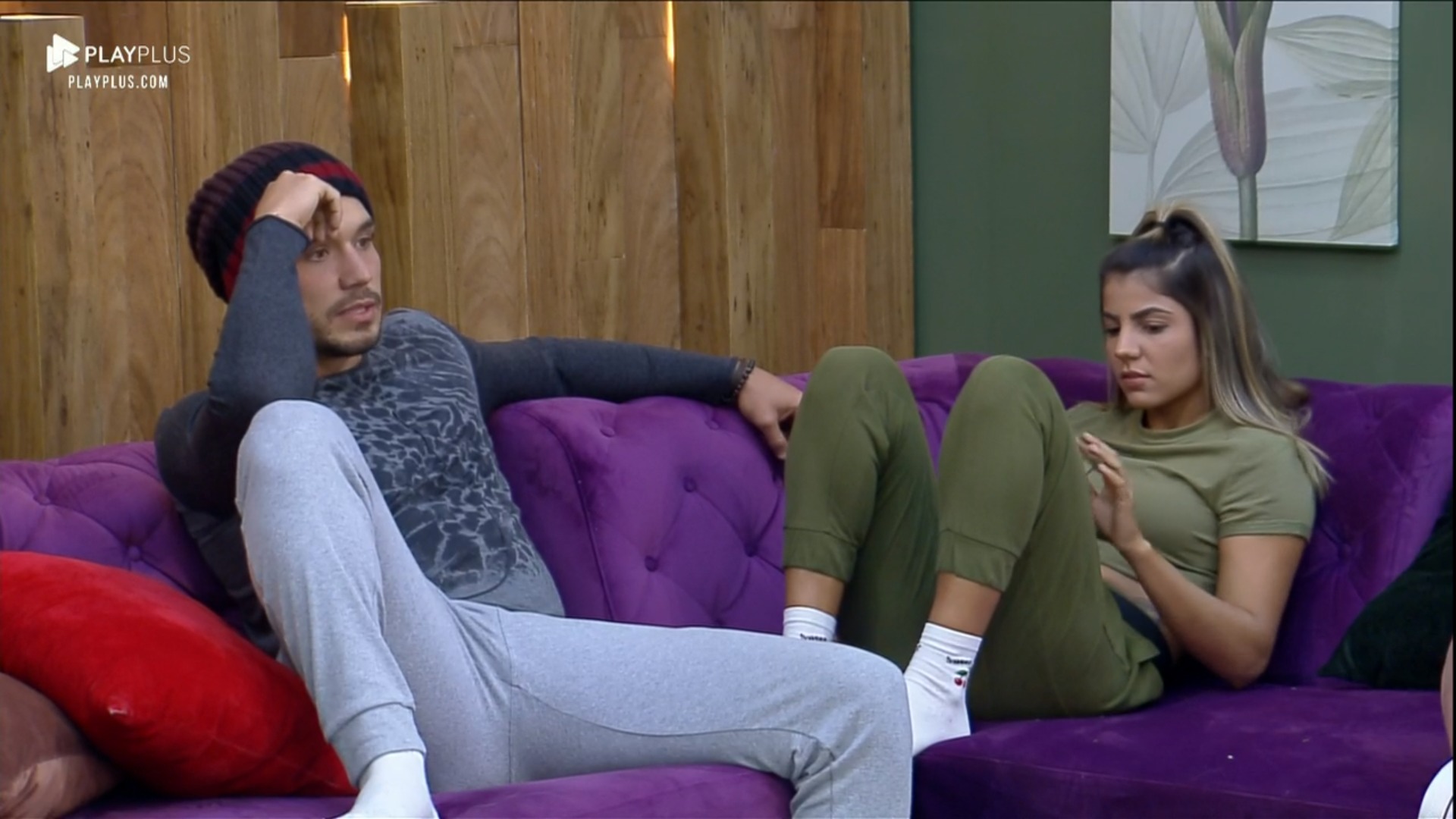 Lucas Viana e Hariany Almeida em A Fazenda 11