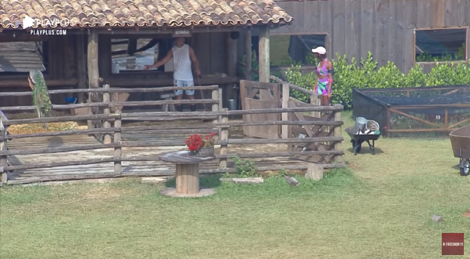 Lucas e Sabrina em A Fazenda 11
