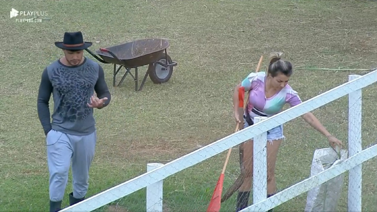 Lucas e Thayse em A Fazenda 11