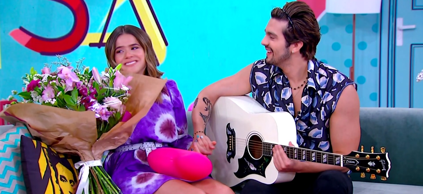 Maisa com Luan Santana