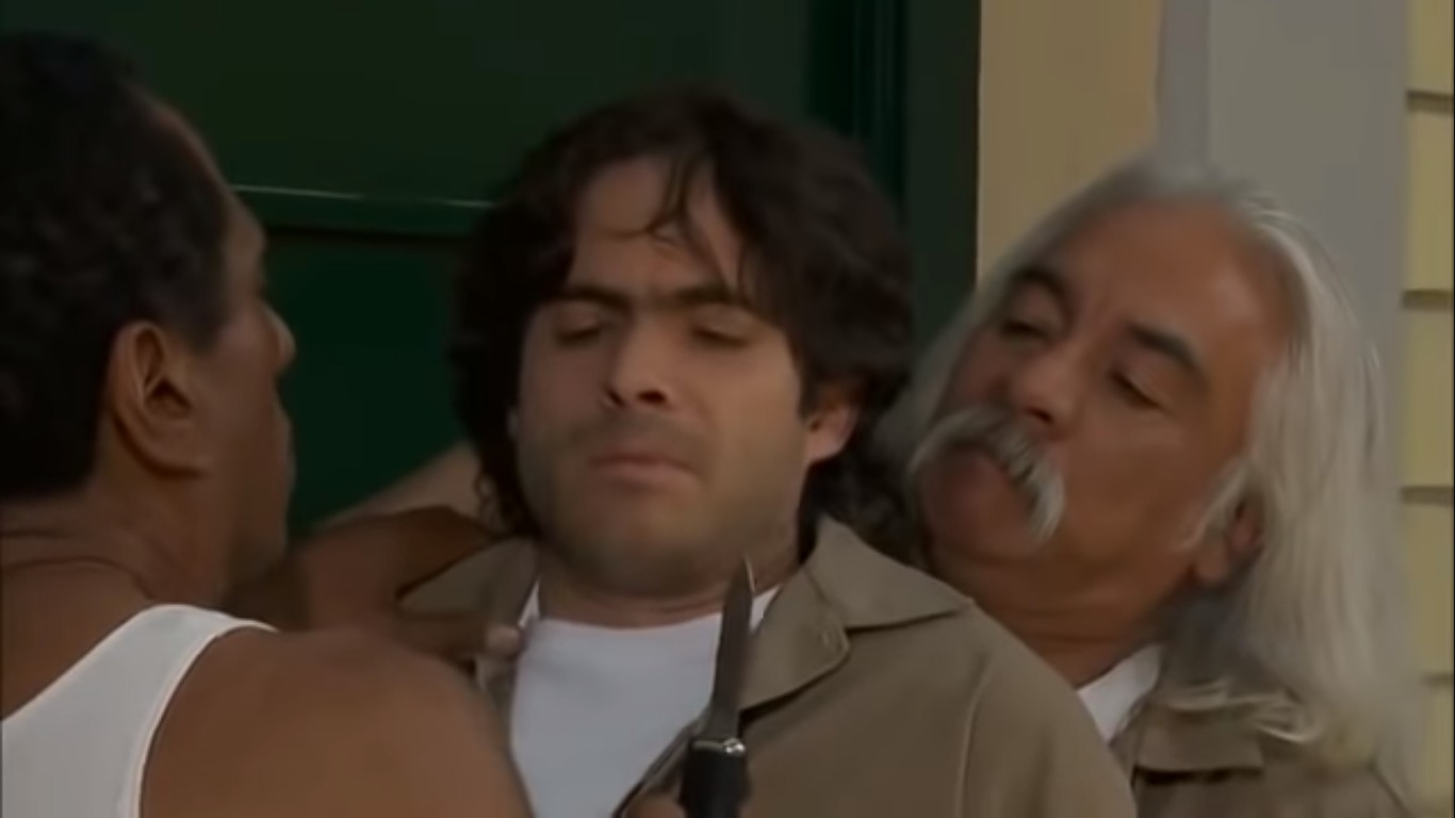 Osvaldo Benavides como Miguel em A Que Não Podia Amar (Reprodução / YouTube)