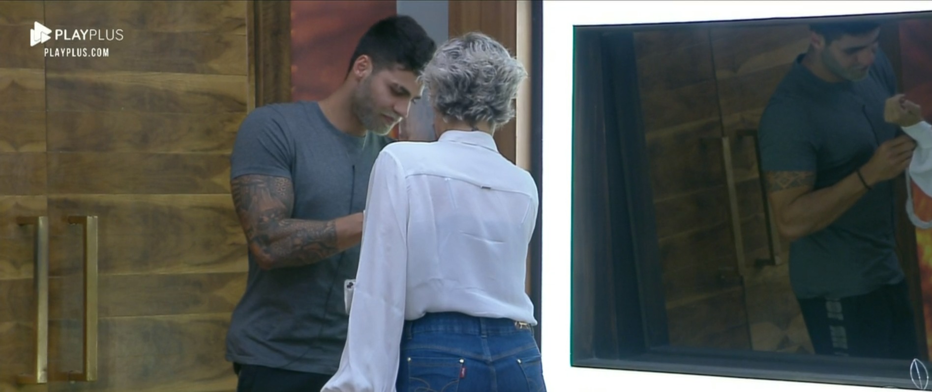 Netto Rodrigues e Andréa Nóbrega em A Fazenda 11