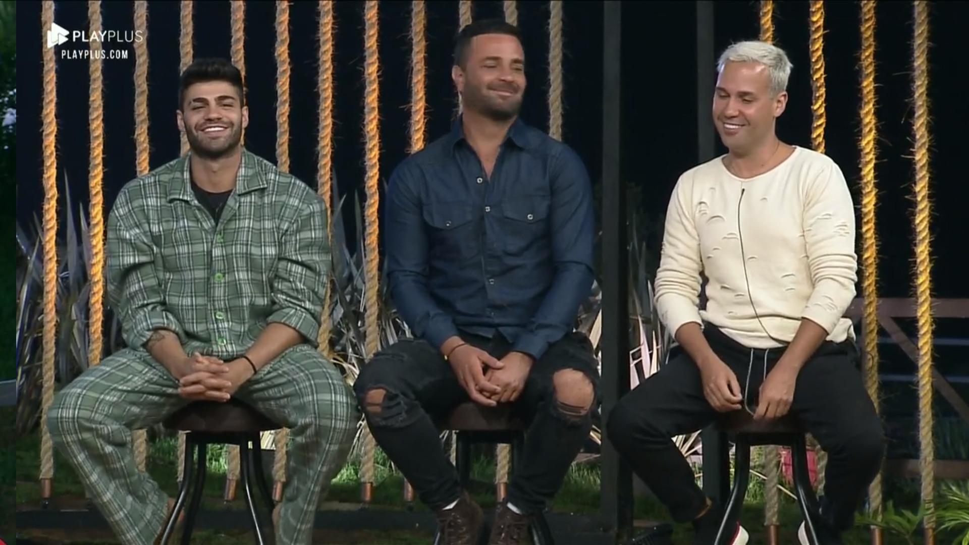 Netto, Rodrigo e Viny em A Fazenda 11