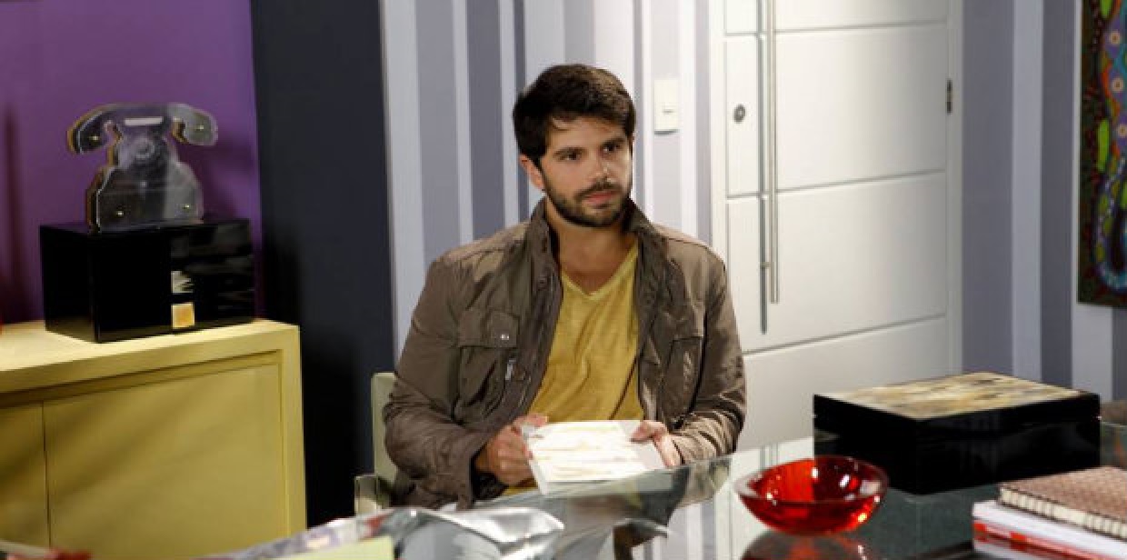 Duda Nagle como Otávio em Cúmplices de um Resgate (Divulgação / SBT)