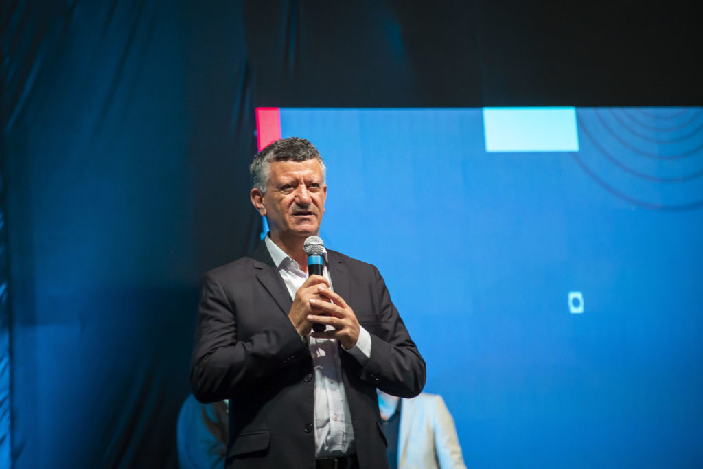 Padre Inácio, no Encontro de Anunciantes da TV