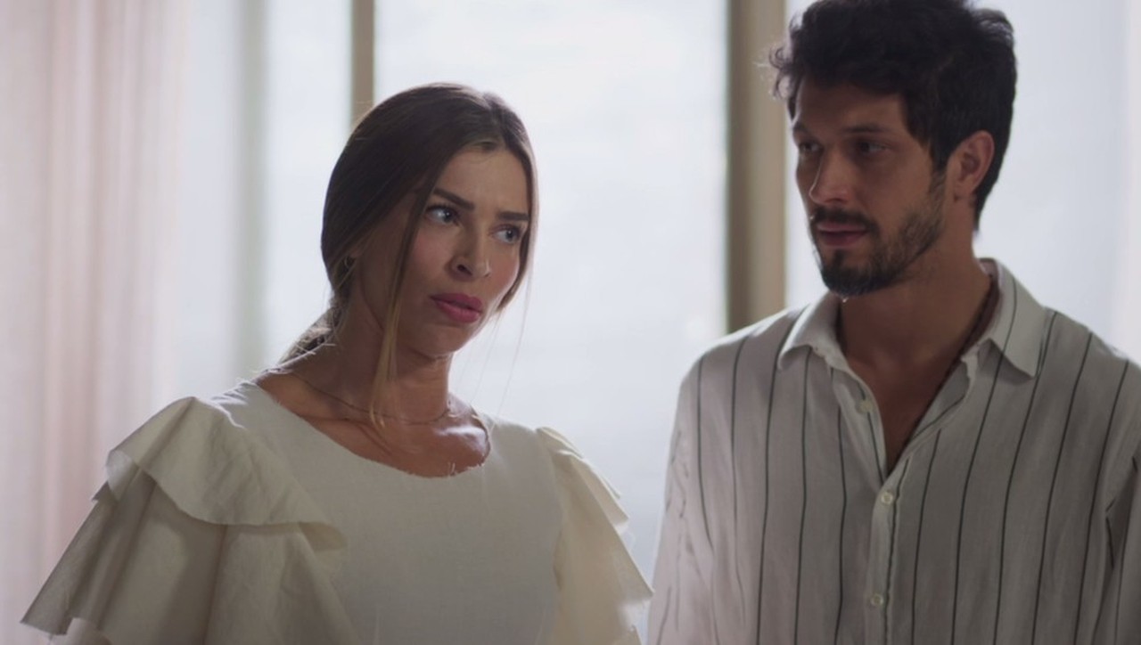 Paloma (Grazi Massafera) e Marcos (Rômulo Estrela) em Bom Sucesso