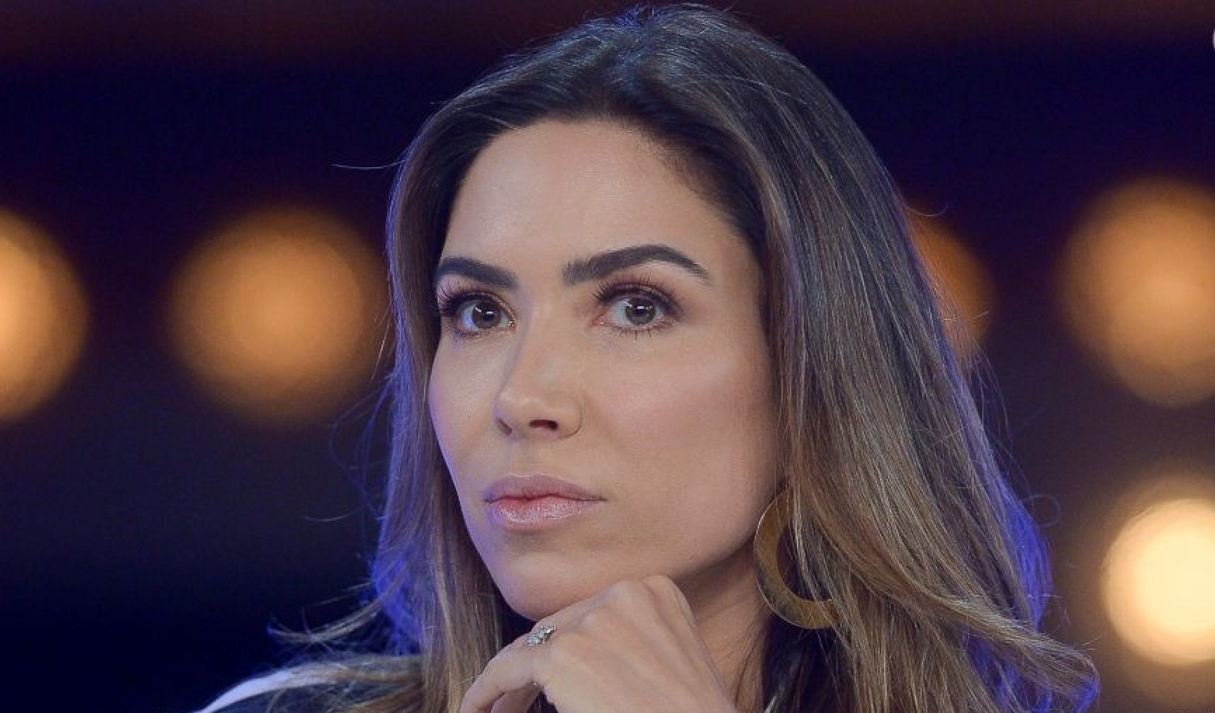 A apresentadora do SBT, Patrícia Abravanel (AgNews)