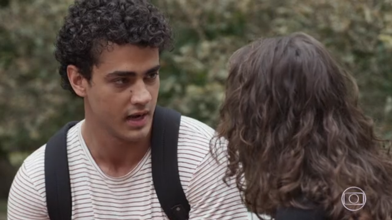 Pedro Alves e Giulia Bertolli como Guga e Meg em Malhação: Toda Forma de Amar (Reprodução / GloboPlay)