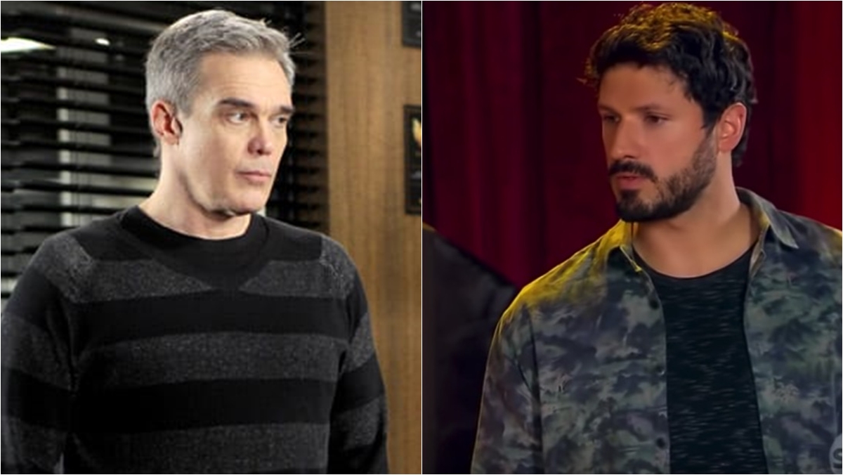 Pendleton e Marcelo (Reprodução: SBT)