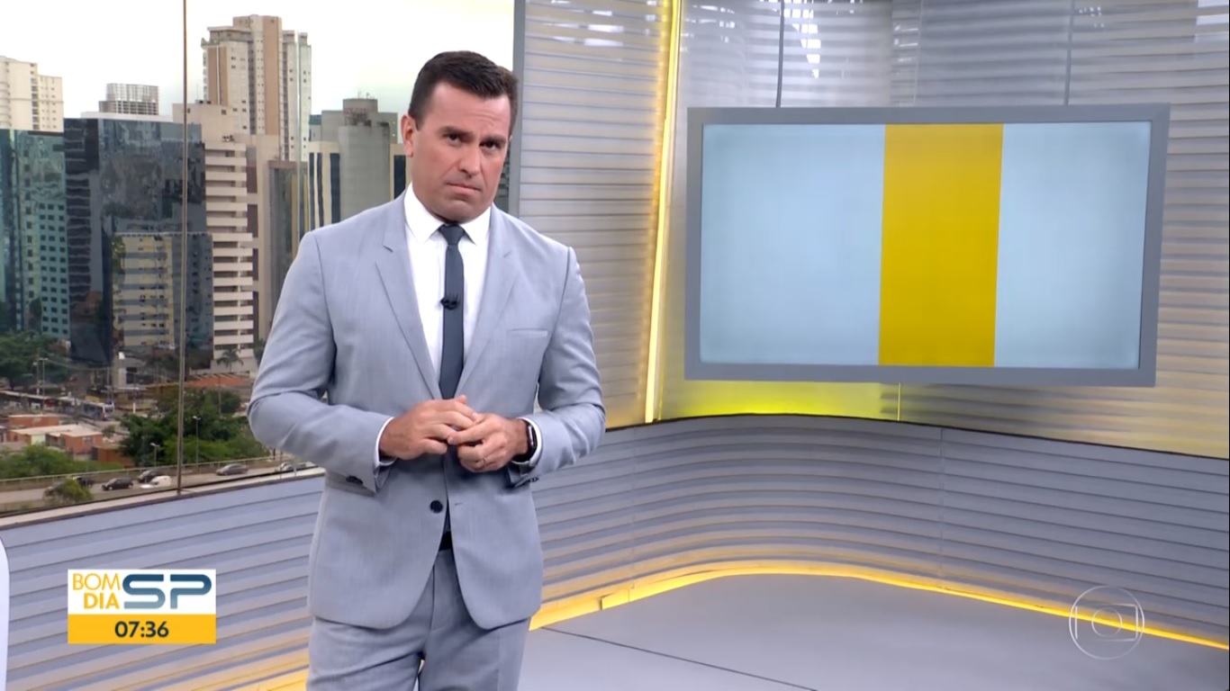 Rodrigo Bocardi no Bom Dia SP