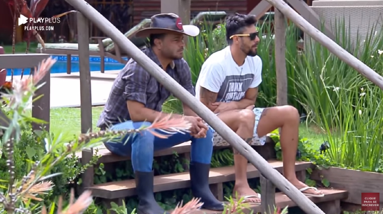 Rodrigo Phavanello e Diego Grossi em A Fazenda 11