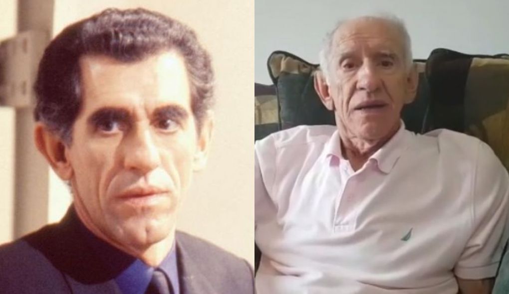 Rui Rezende na época de Roque Santeiro (1985) e atualmente