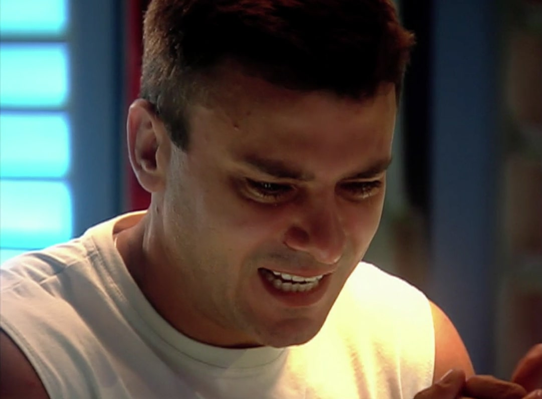 Marcelo (Leonardo Vieira) em Caminhos do Coração (Reprodução/Record TV)