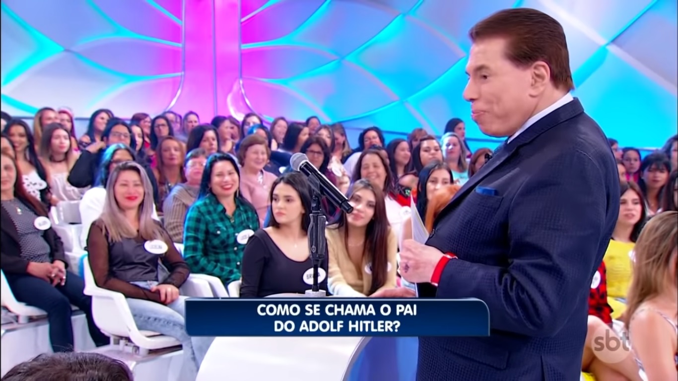 Silvio Santos em seu programa