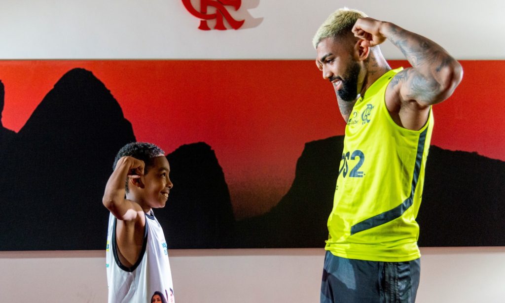 Sonho de Criança: Gabigol grava especial de fim de ano da Globo (Ellen Soares/Divulgação/Globo)