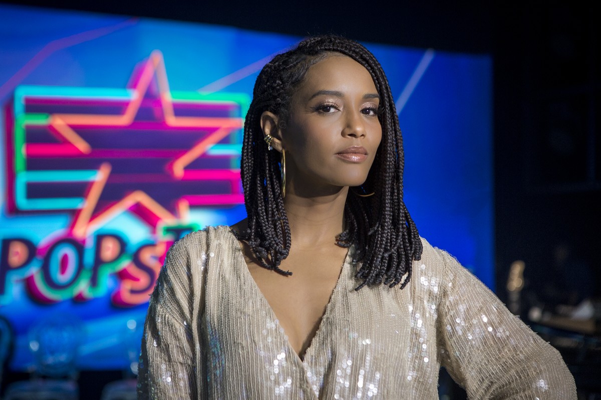 Taís Araújo comanda o Popstar (Isabella Pinheiro / Globo)