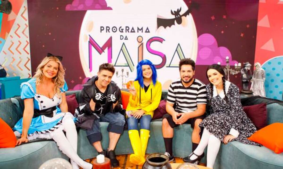 Thaeme & Thiago e Karina Bacchi no Programa da Maisa