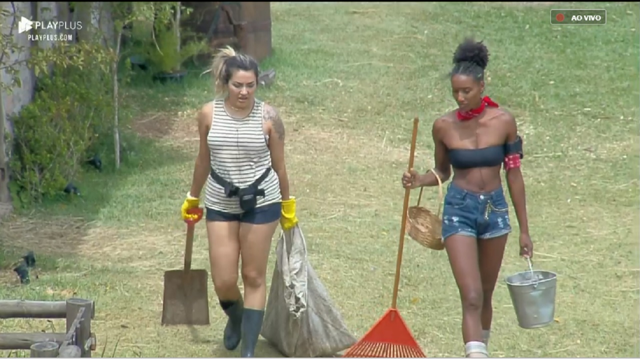 Thayse e Sabrina em A Fazenda 11