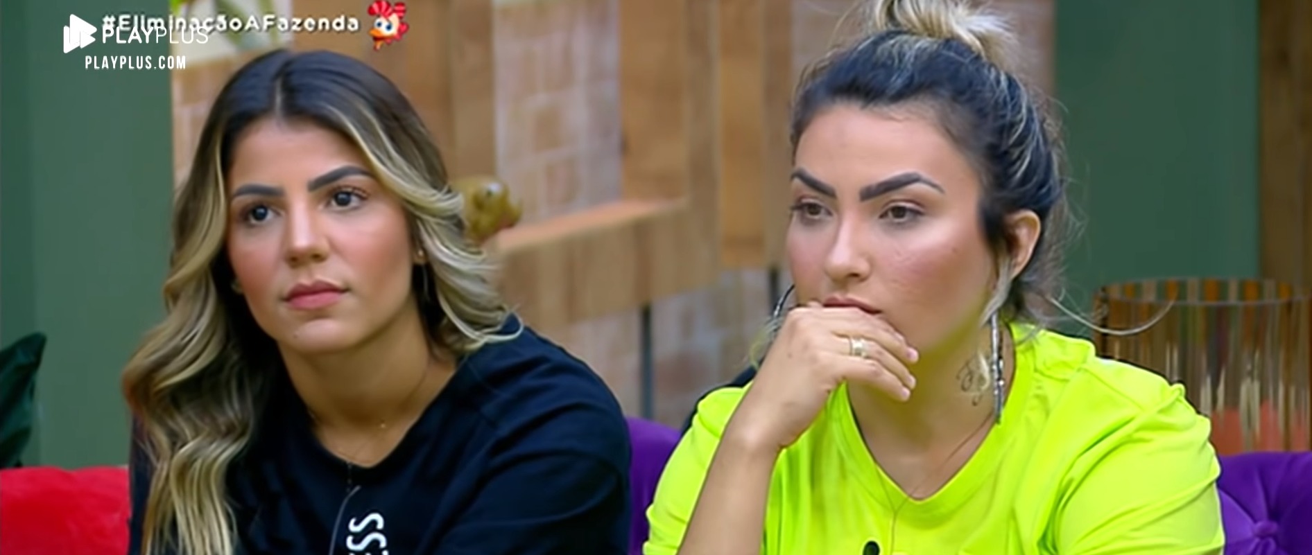 Thayse Teixeira e Hariany Almeida em A Fazenda 11
