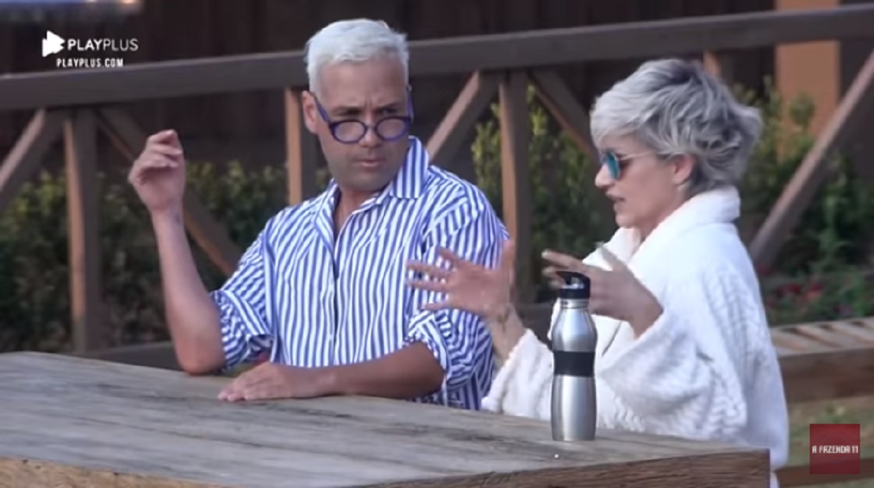 Viny e Andréa em A Fazenda 11